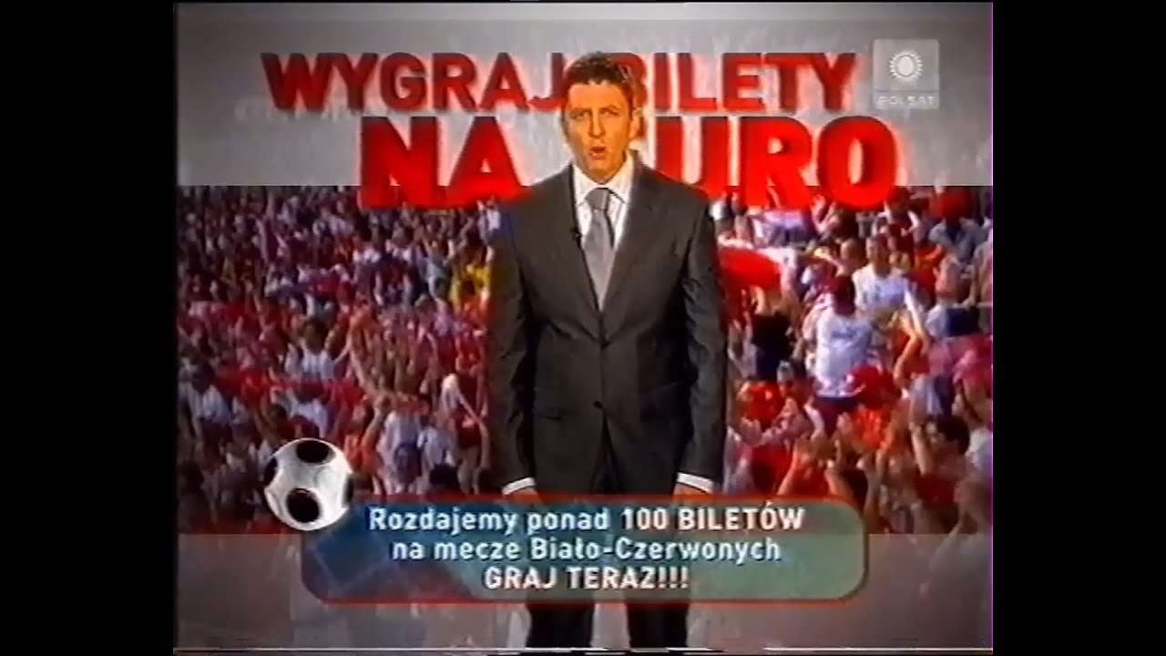 POLSAT - Reklamy i zapowiedzi, losowanie LOTTO, informacje ekranowe (12.05.2008)