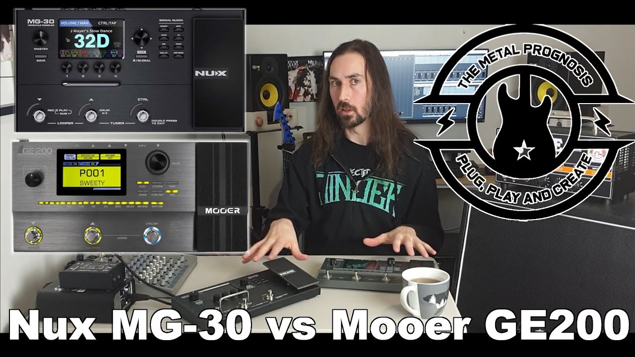 Mooer GE200 против Nux MG-30. Как они в сравнении?