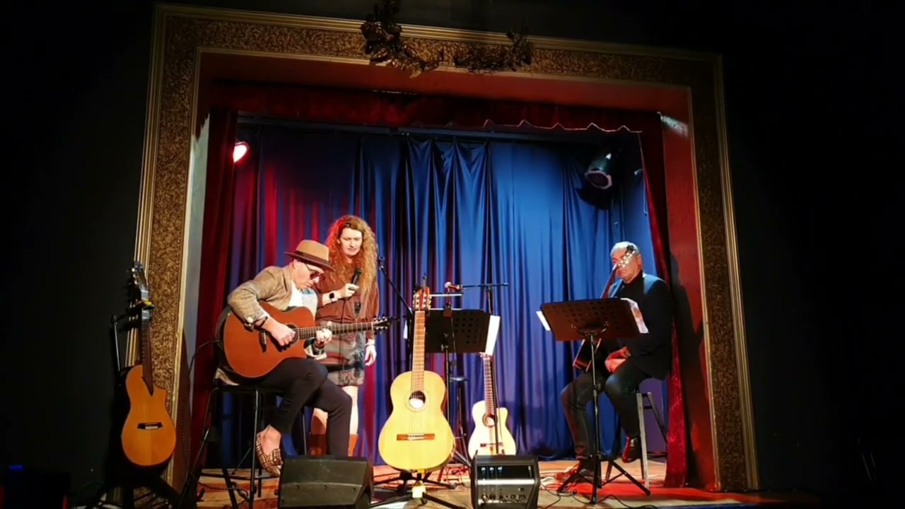 A Hundred and Ten In The Shade(John Fogerty)acoustic cover by Inese Darkevich,DNK Dmitry,Andris Grin