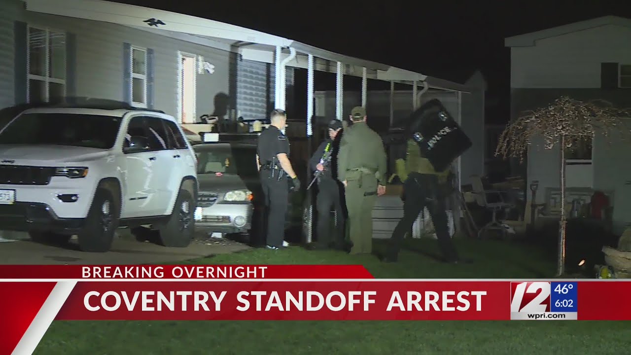 Coventry man arrested after standoff with police