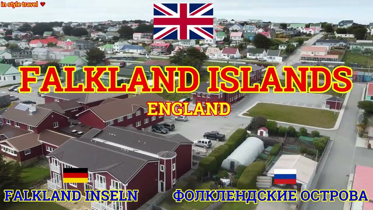 FALKLAND ISLANDS walking tour, FALKLAND INSELN rundgang, ФОЛКЛЕНДСКИЕ ОСТРОВА пешеходная экскурсия.