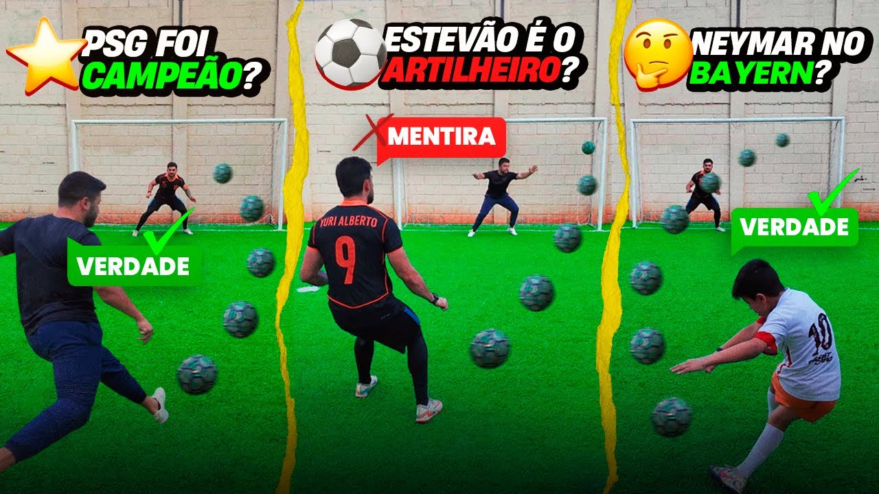 VERDADEIRO OU FALSO? Neymar de volta pra Europa? Estevão vai para o…