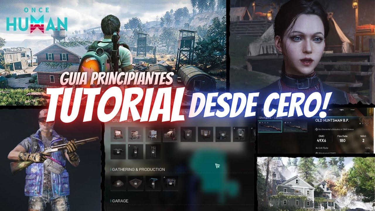 COMO EMPEZAR DE CERO | ONCE HUMAN | GUIA en ESPAÑOL Para Principiantes