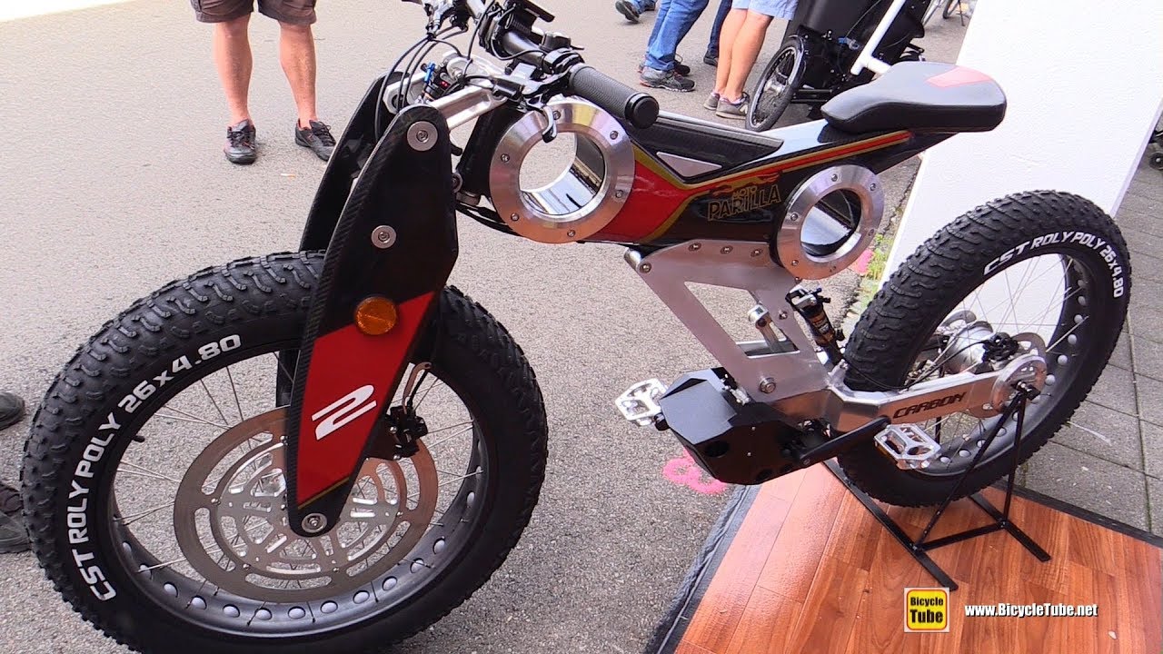 2018 Moto Parilla Carbon SUV e-Bike - Walkaround - 2017 Eurobike