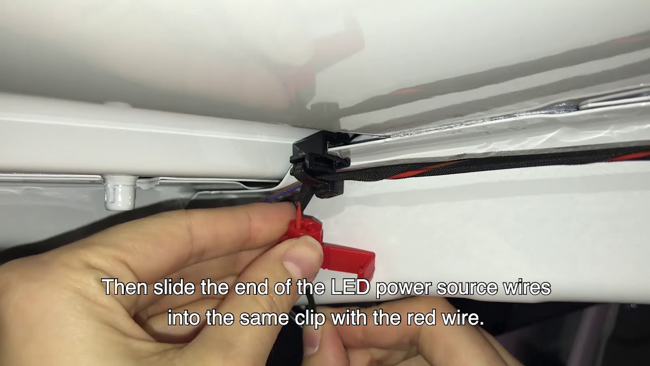 LED Van Lights Wire Tapping Demonstration