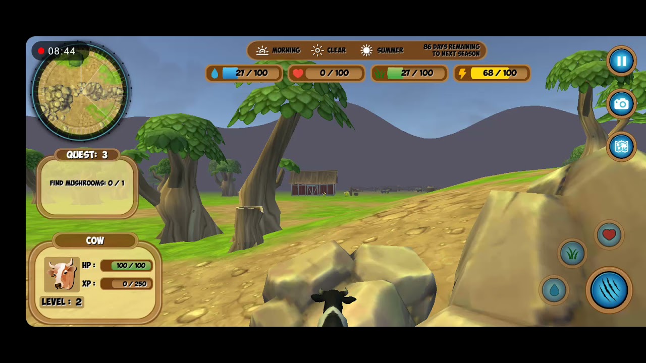 🐮Ultimate Crazy Cow Simulator -Adventure at The Farm -Ultimate Farm Simulator-Andoroid games