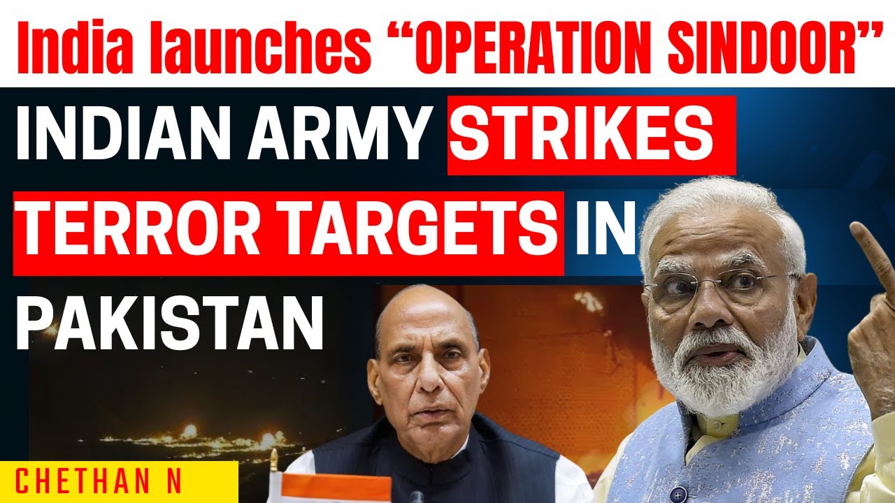 OPERATION SINDOOR: Indian Army’s MASSIVE Strike in Pakistan | PM Modi’s Boldest Response Yet!