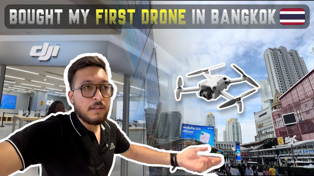 DJI Mini 4 Pro Drone कितने का पड़ा Thailand में? 🔥 Price vs India | Ep. 02 #dji #drone #mini4pro