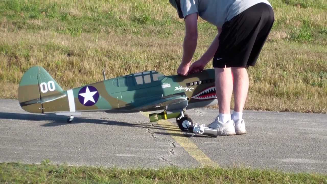 Banana hobby P-40 Warhawk