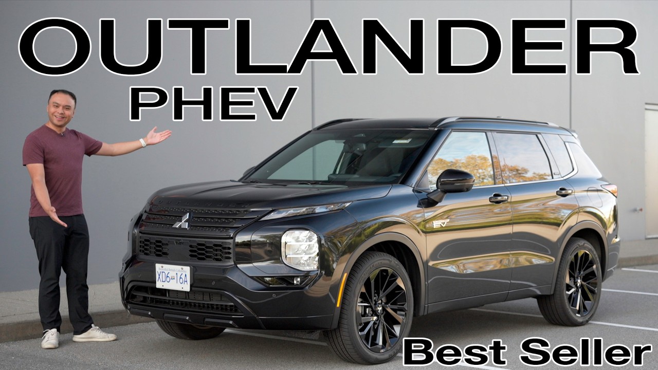 Обзор Mitsubishi Outlander PHEV NOIR 2025 года: 7-местный PHEV для семей?