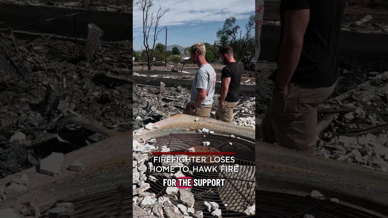 Firefighter Loses Home to Hawk Fire