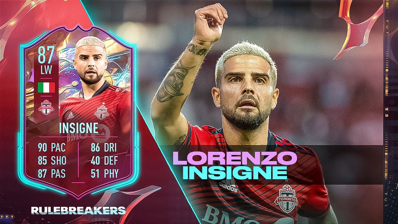 ONE OF THE BEST WORTH PLAYERS?! 😂 87 RULEBREAKERS INSIGNE PLAYER REVIEW - FIFA 23 ULTIMATE TEAM