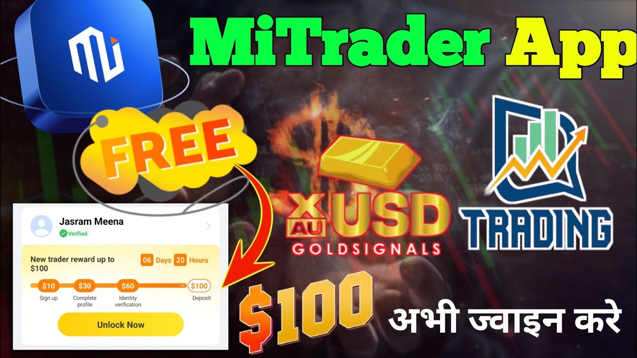MiTRADE App Me Account Open Kare || Forex Trading Karna Shike || Gold Trade #Xauusd #Gold