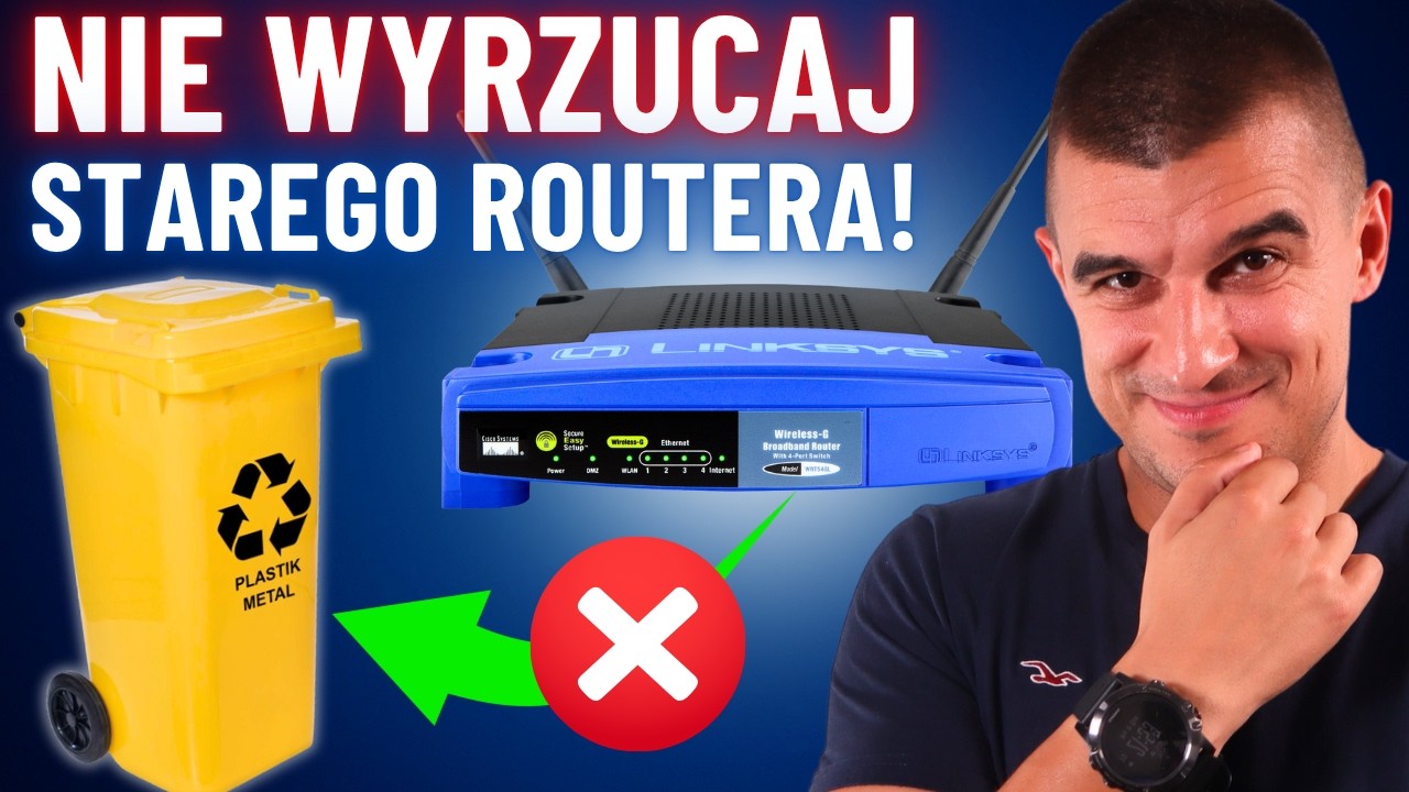 🛑 Nie Wyrzucaj Starego Routera! Zobacz, Co Możesz z Nim Zrobić
