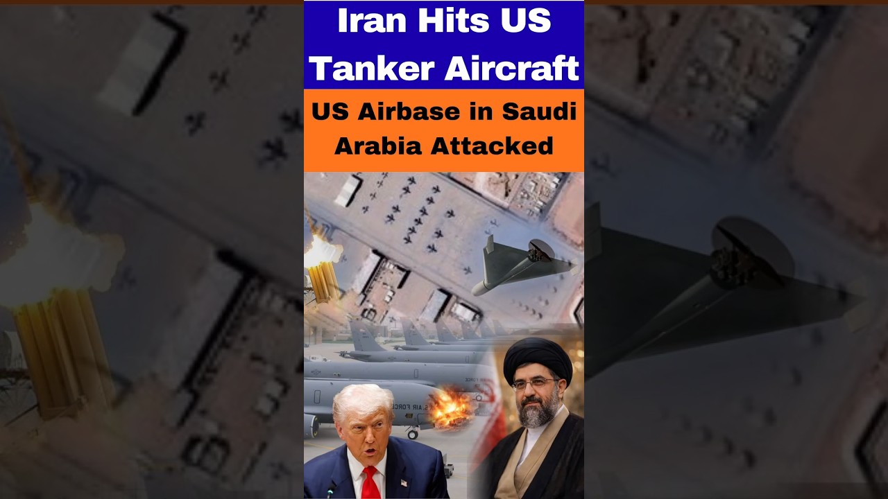 Iran Hits US Tanker Aircraft | US Airbase in Saudi Arabia Attacked