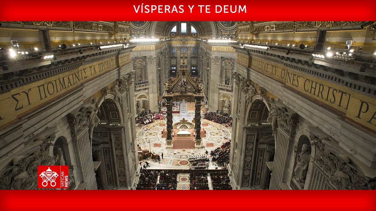 Vísperas y Te Deum                     31 de diciembre de 2023                   Papa Francisco