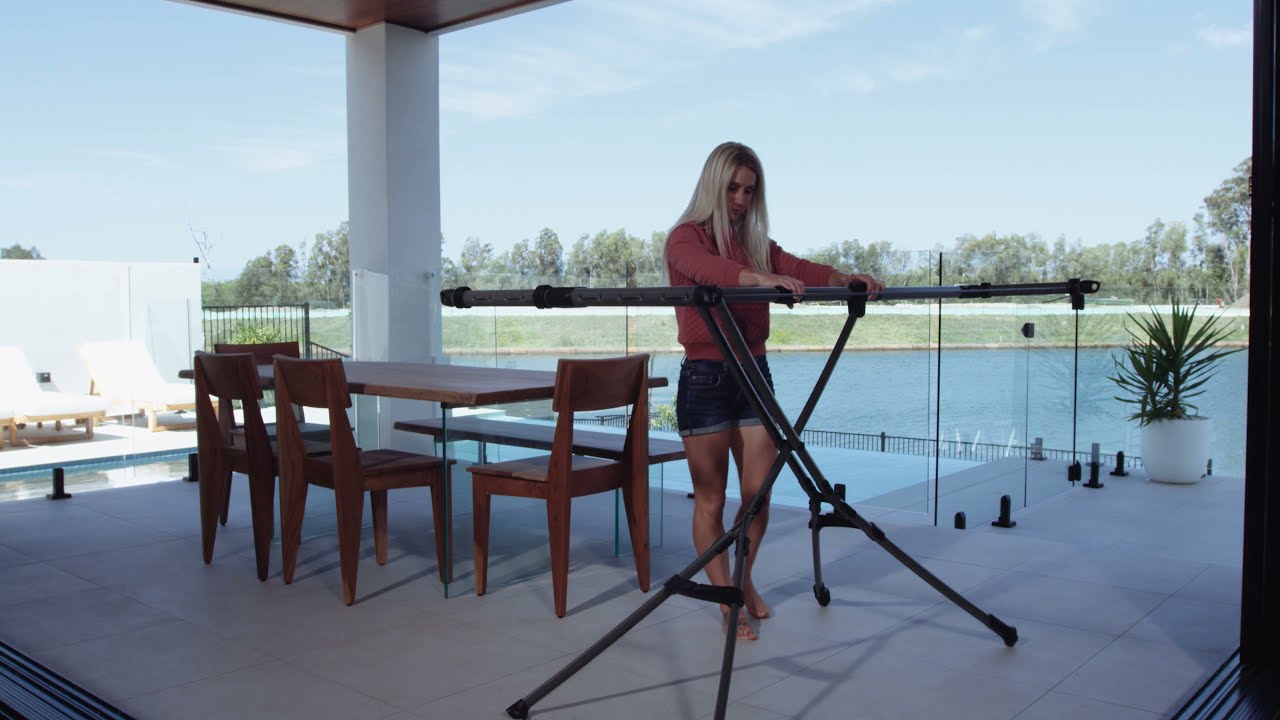 Hills Portable Clothesline - Installation Video