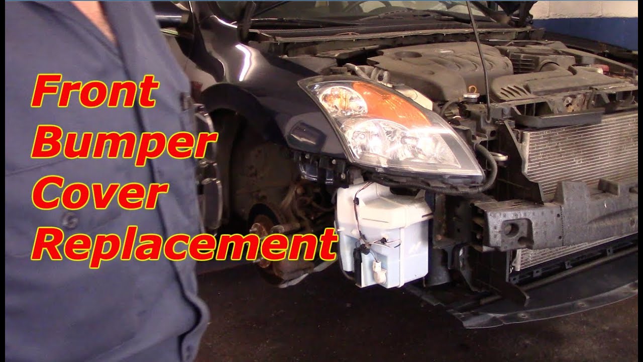 How To Remove The Front Bumper Cover 2006 - 2012 Nissan Altima