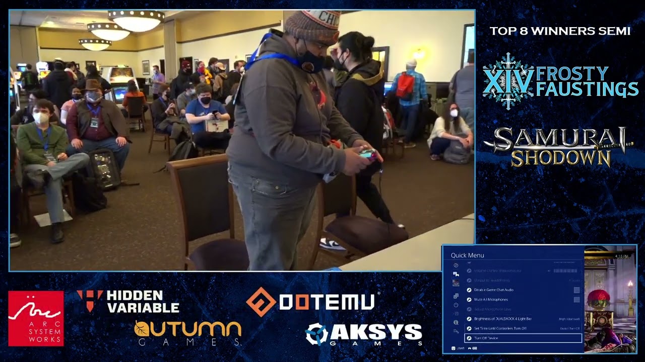 Frosty Faustings XIV 2022 Day 2 - Samurai Shodown Top 8
