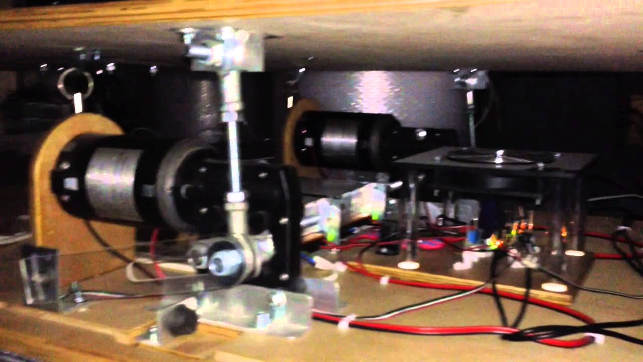 2DOF Wormgear motion race simulator