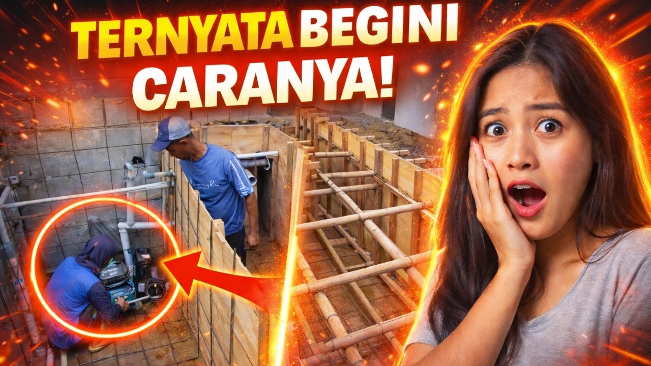 Cara Membuat Ruang Mesin dan Balancing Tank Kolam Renang | Penting Tapi Sering Salah! @AzaliaPools 