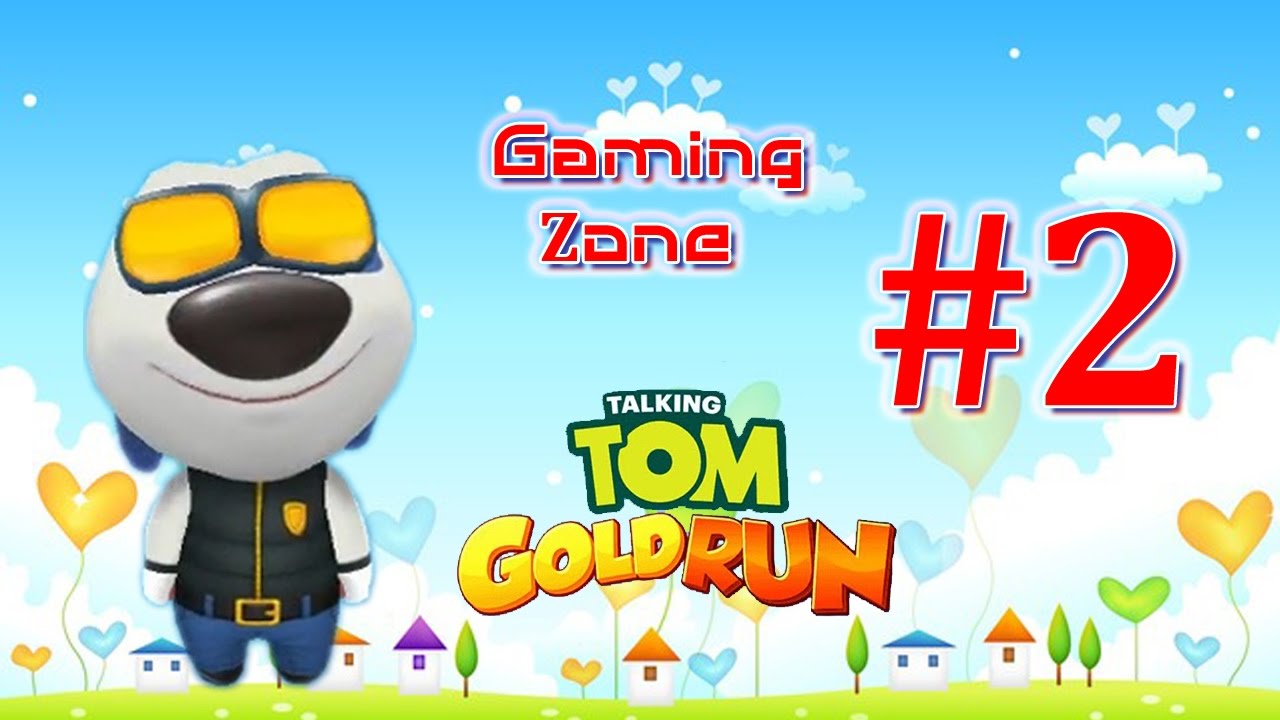 Talking Tom Gold Run - Deputy Hank GamePlay #2