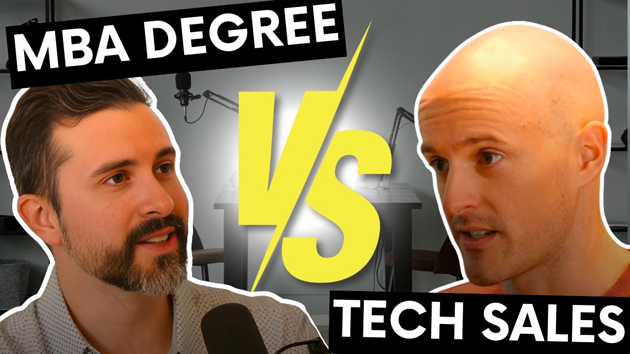 MBA vs Tech Sales | BEST Path to a 6-Figure Career in Tech?