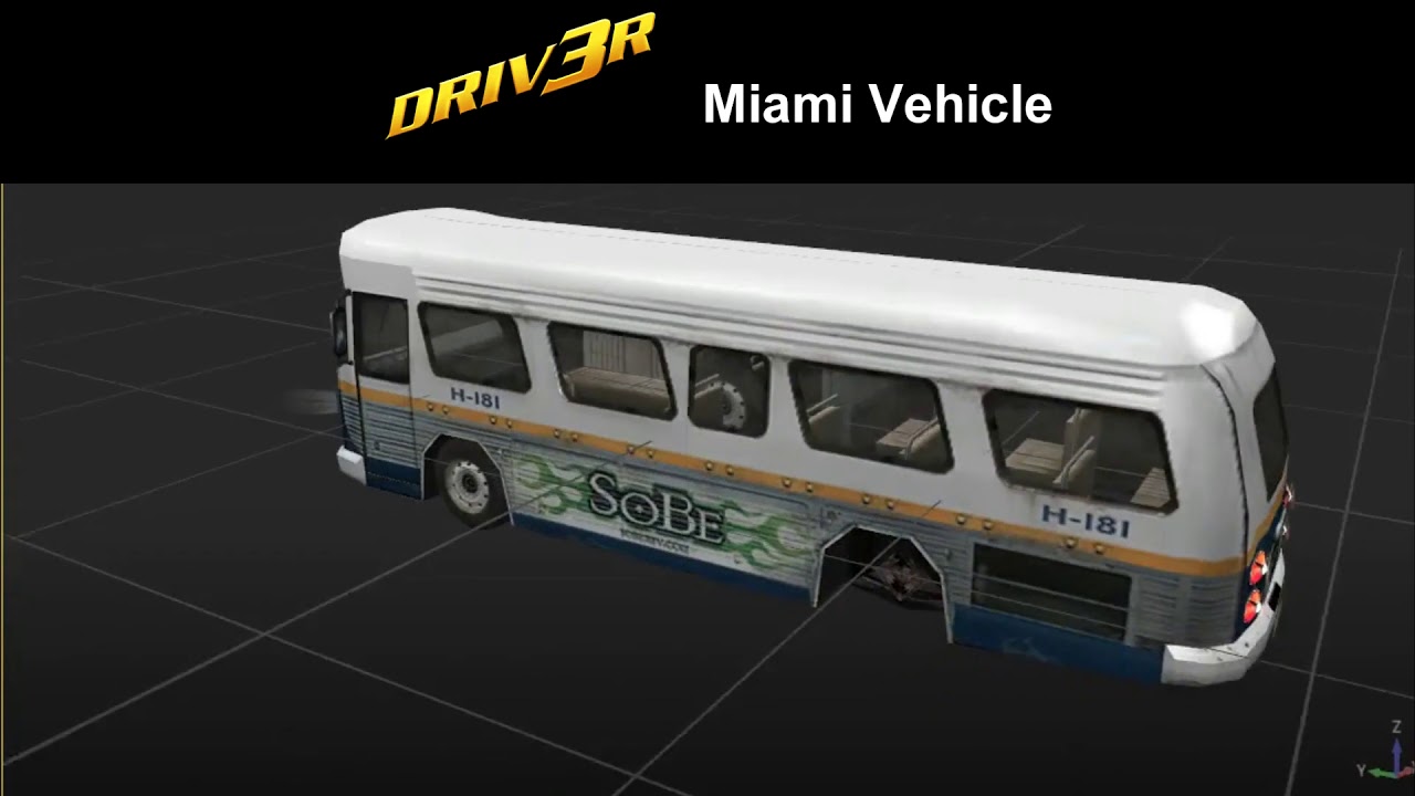 All Driv3r vehicle model view