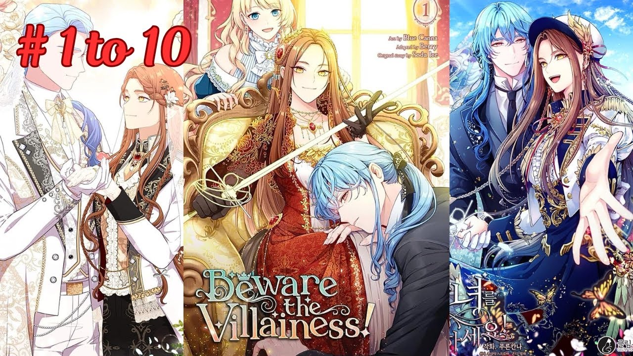 Beware The Villainess ! Chapter 1 to 10 | explained in Hindi #manhwa