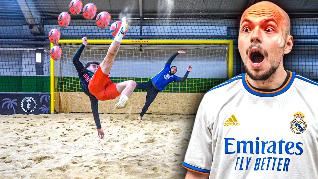 EPISCHE FALLR&Uuml;CKZIEHER FU&szlig;BALL CHALLENGE *Beach Soccer*