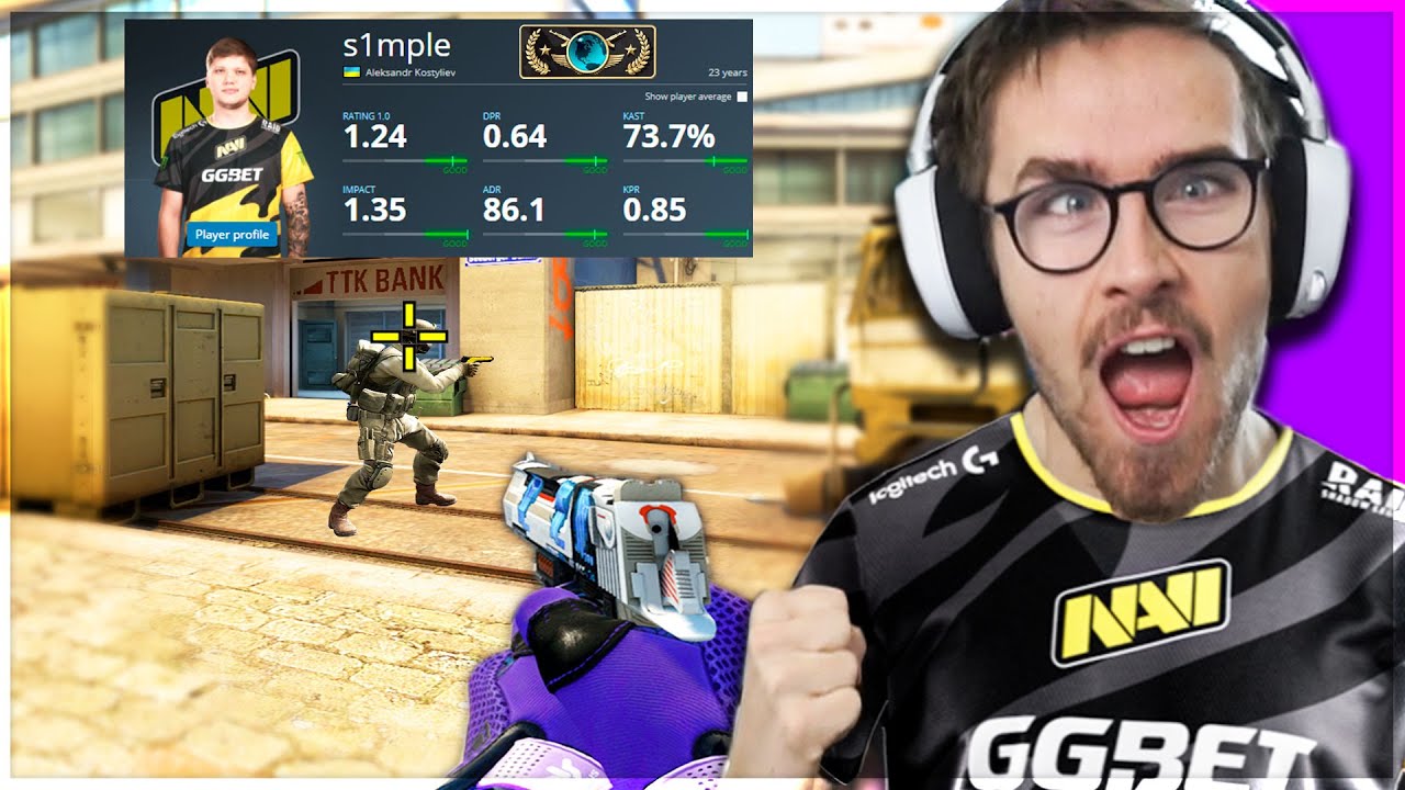 S1mple's CS:GO Settings Made Me GLOBAL?