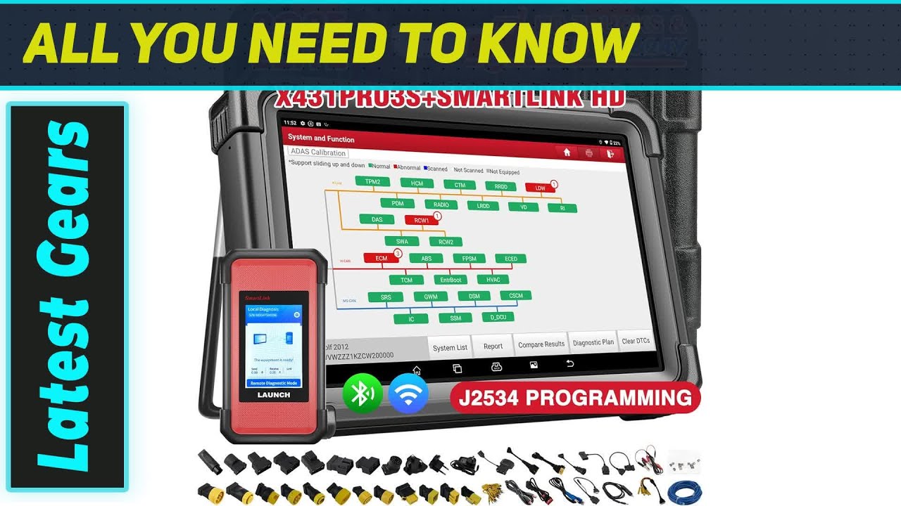 LAUNCH X431 PRO3S+ Smartlink HD 2025: Best Heavy Duty Truck Scan Tool Ever?