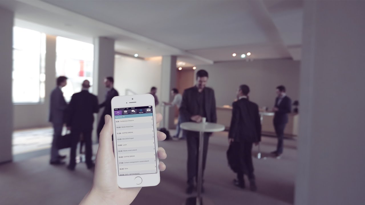 Evenium ConnexMe Mobile Event App