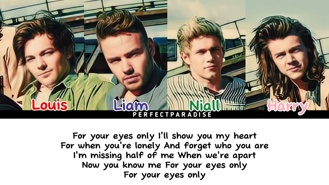 If i could fly -One direction (Color coded lyrics)