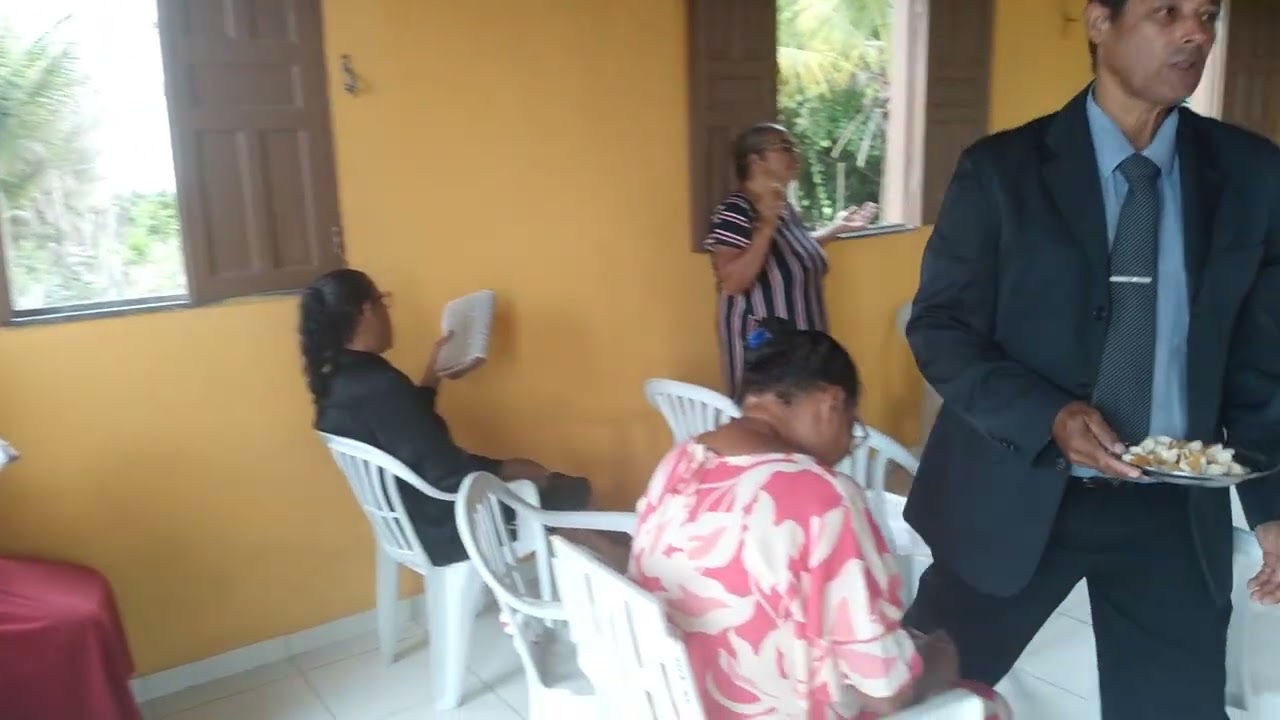 Primeira Santa ceia de 2026..culto de muita benção..