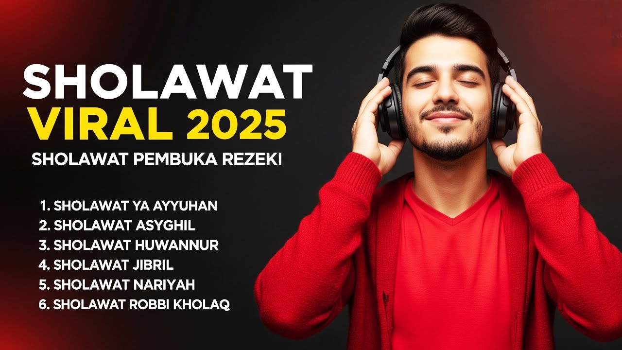 Sholawat Nabi Penyejuk Hati Dan Penenang Pikiran | Lagu Sholawat Untuk Tidur & Pembuka Rezeki