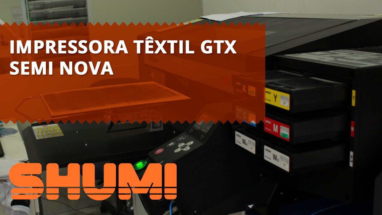 Impressora T&ecirc;xtil GTX - SEMI NOVA