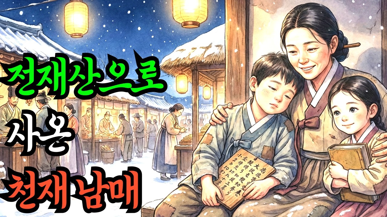 몰락한 여인이 전재산으로 사온 수상한 천재 남매 | 야담 민담 전설 설화 예날이야기 수면동화 오디오북 설화