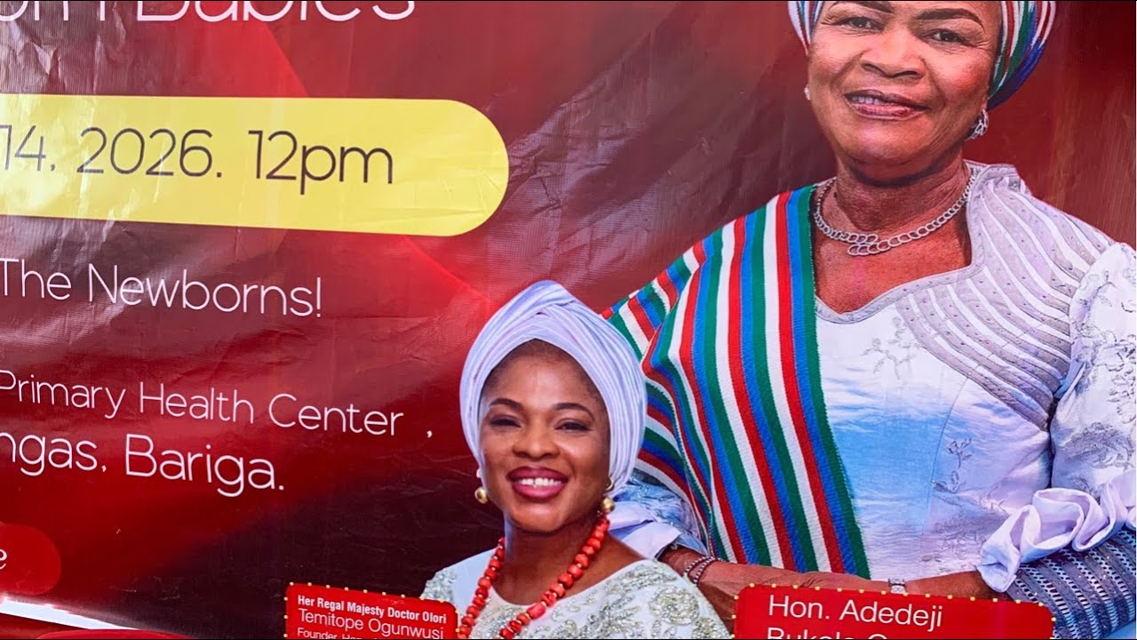 HAI Valentine's day Outreach for Pregnant women and new born babies with Olori Temitope