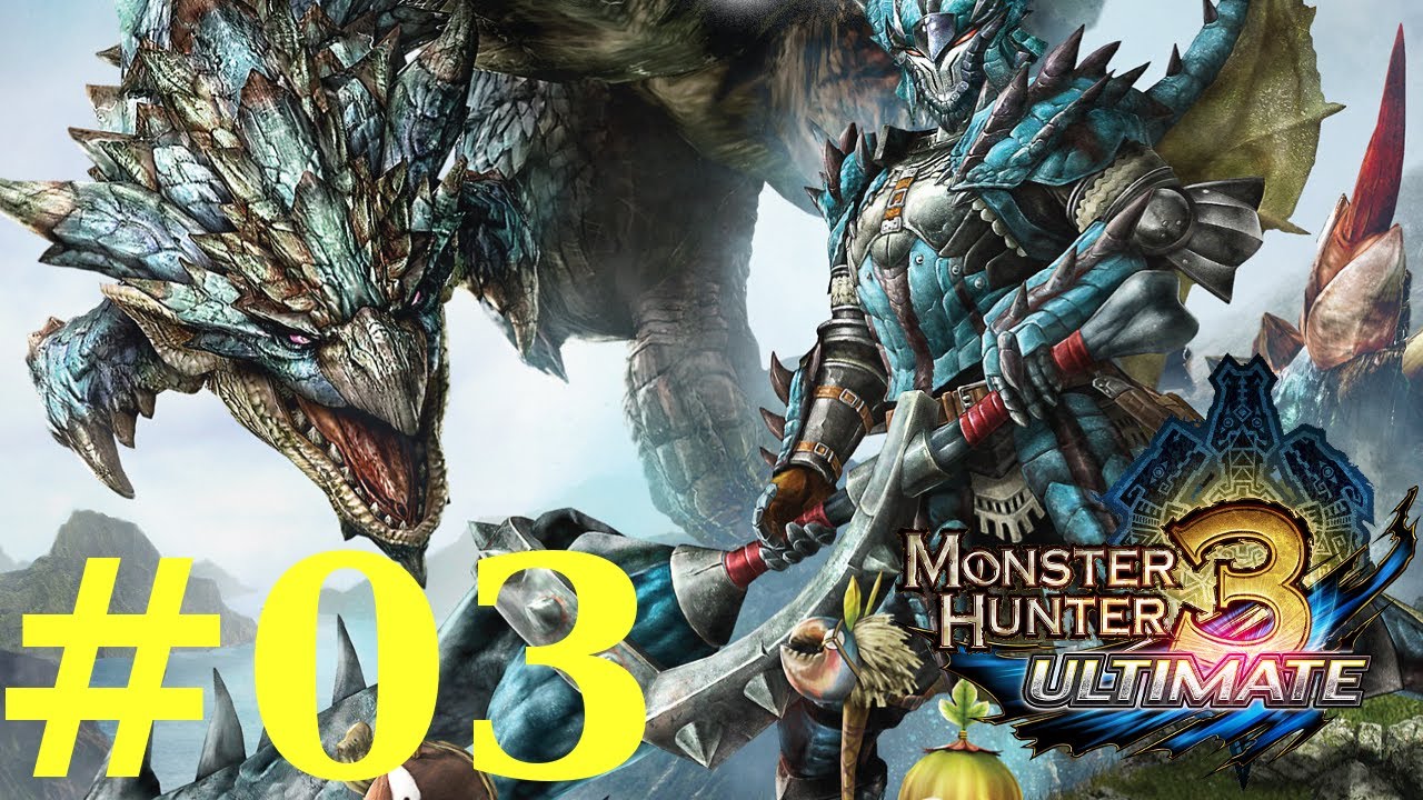 Monster Hunter 3 Ultimate - Online Quests -- Part 3: Poison, Snow & Mud