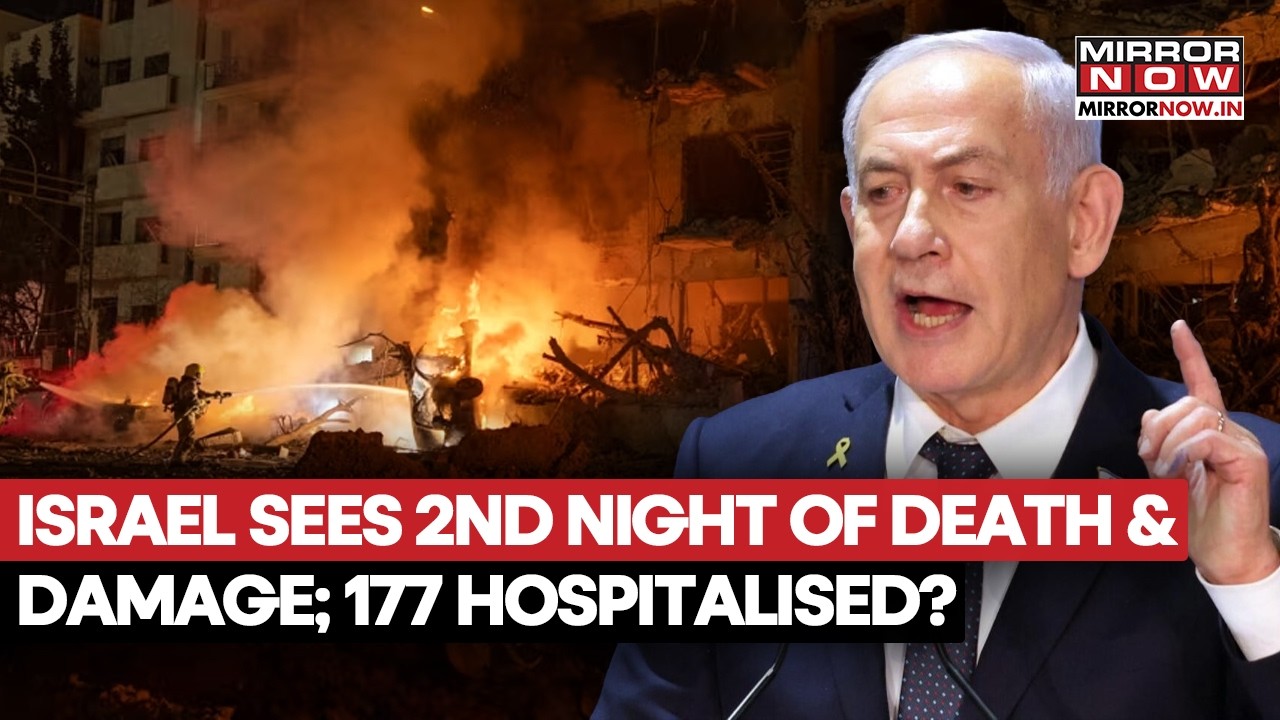 Israel Sees 2nd Night Of Death & Damage: Mojtaba's Missile Wave #63 To Avenge Khatib, Larijani| Iran