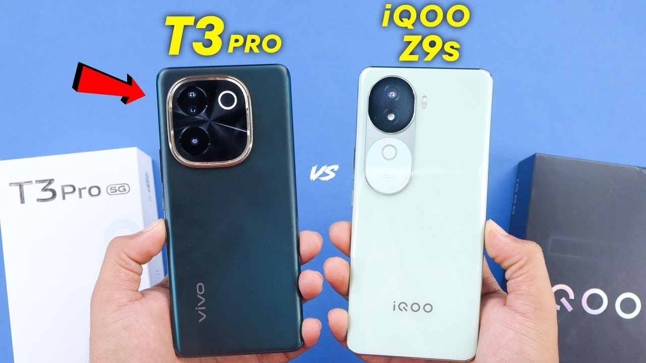 Vivo T3 Pro vs iQOO Z9s - Quick Comparison