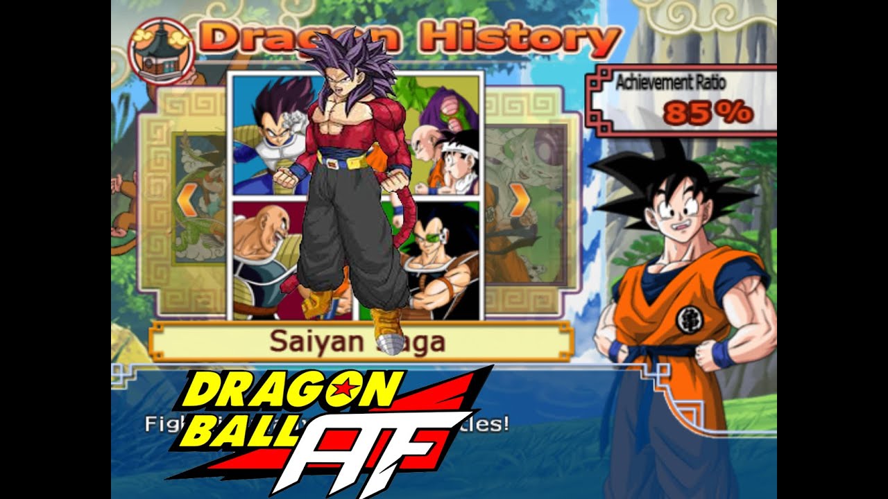 dragon ball budokai tenkaichi 3 AF modo história (part 1)