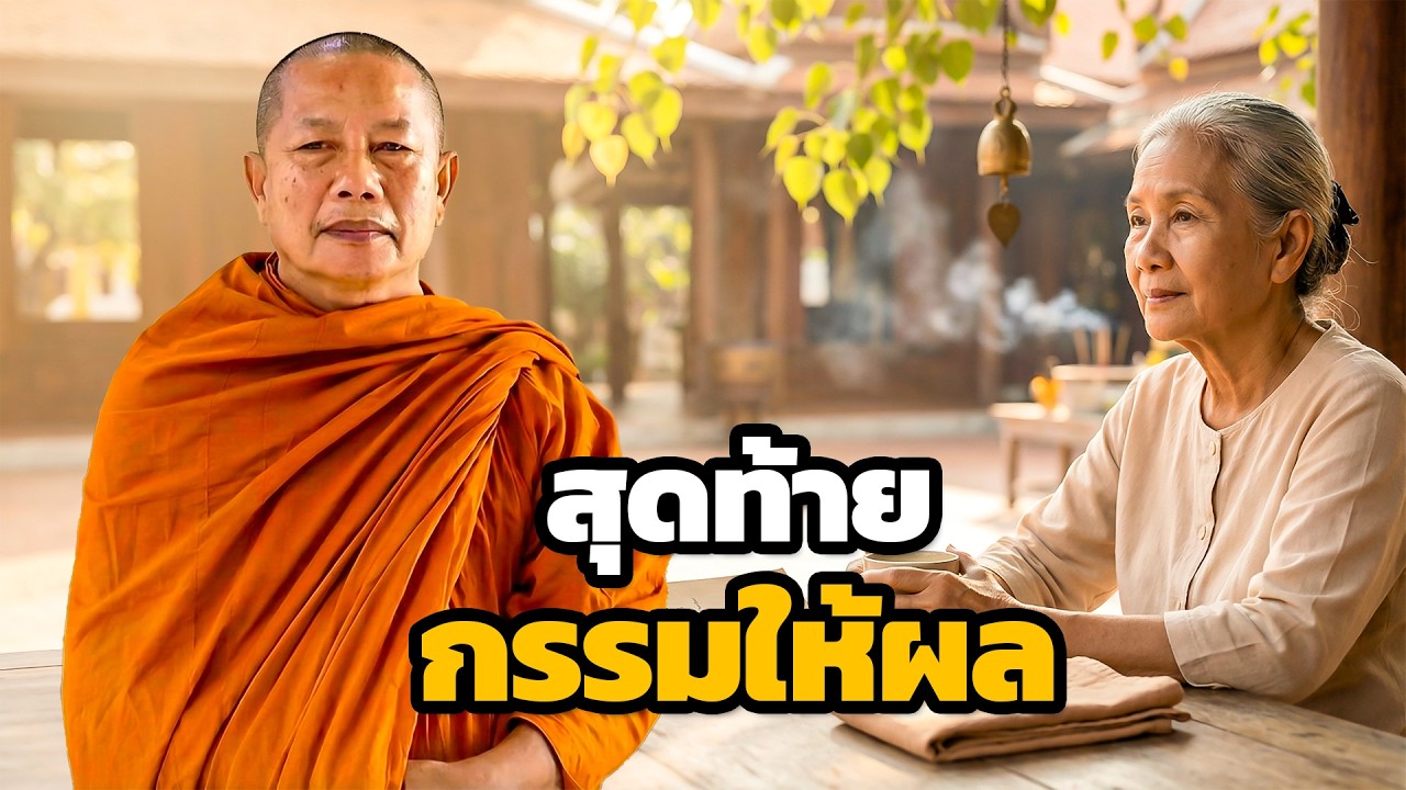 สุดท้ายแล้ว กรรมต้องให้ผล ธรรมะคลายทุกข์ พระมหาบุญช่วย ปัญญาวชิโร
