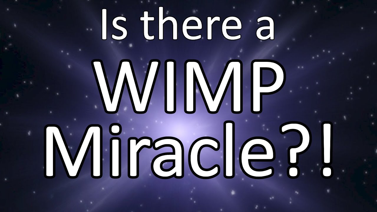 Dark Matter is a WIMP?!