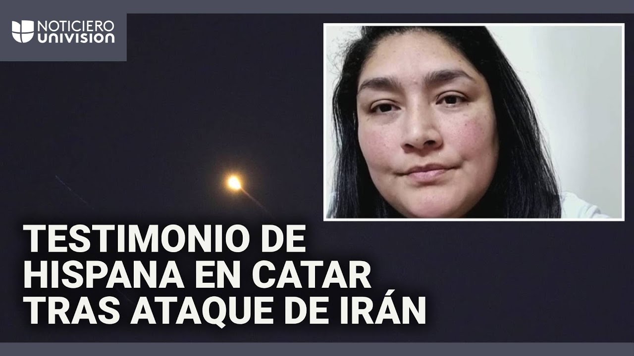 Hispana en Catar narra cómo vivió el ataque de Irán contra una base militar de EEUU: 