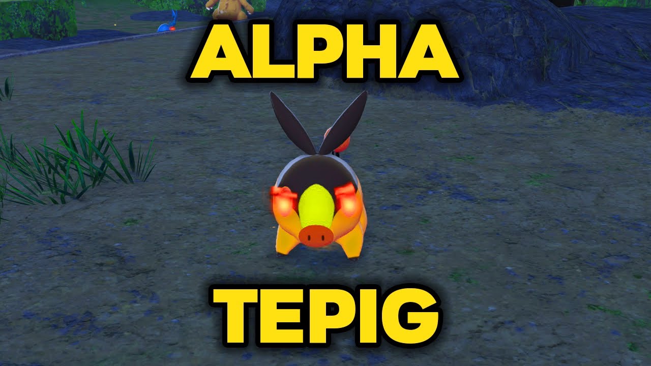 Как поймать АЛЬФА-Тепига в Pokemon Legends: Z-A!