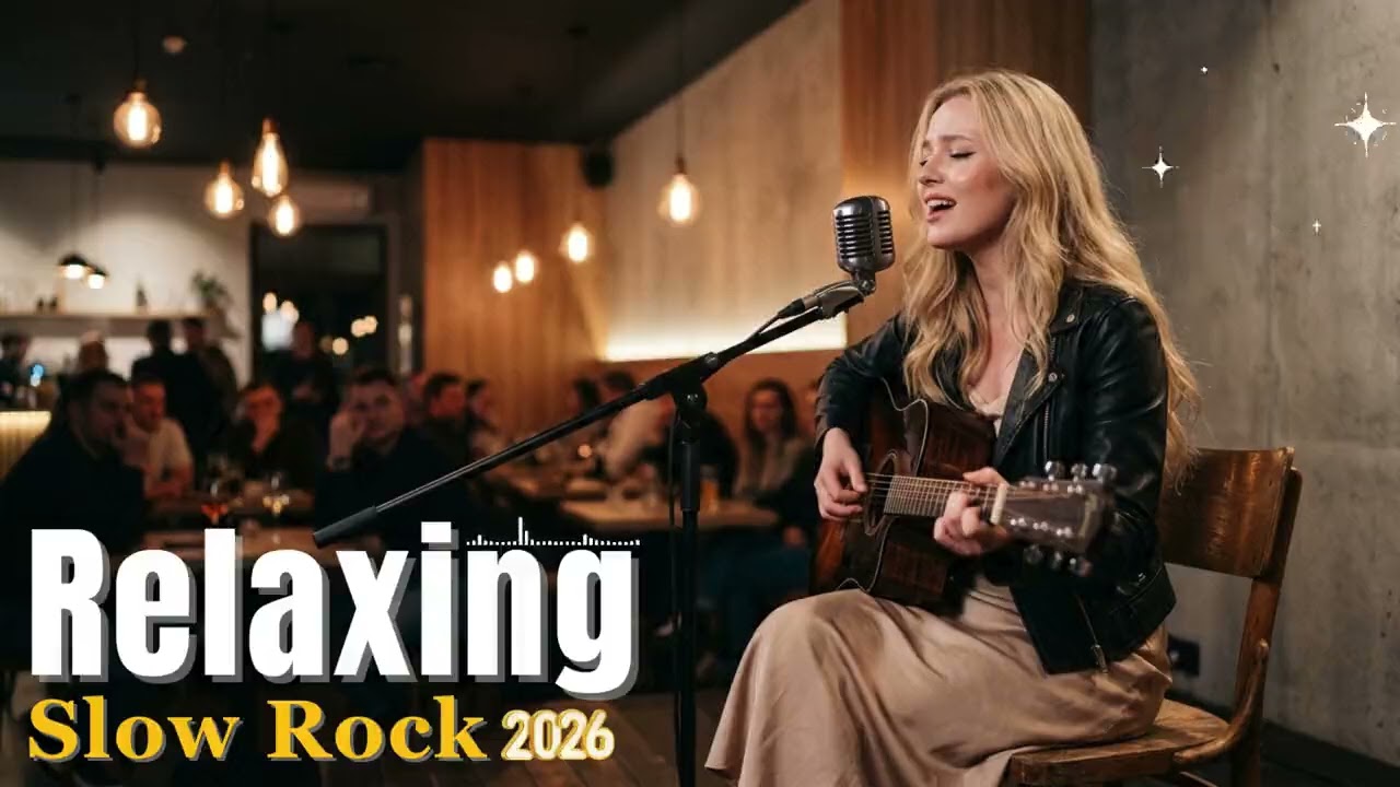 Soft Rock Relaxation Music – Gentle Guitar Rock for Peaceful Mind