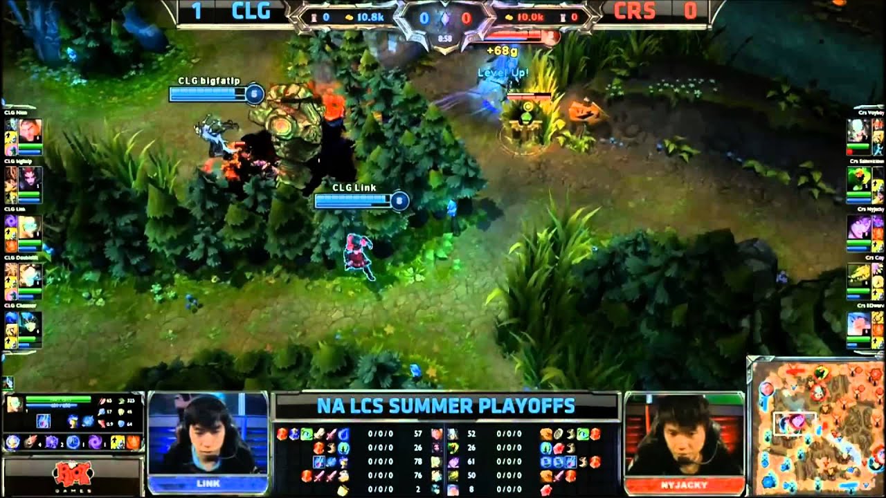NA LCS Playoffs - Crs Nyjacky bluebuff steal