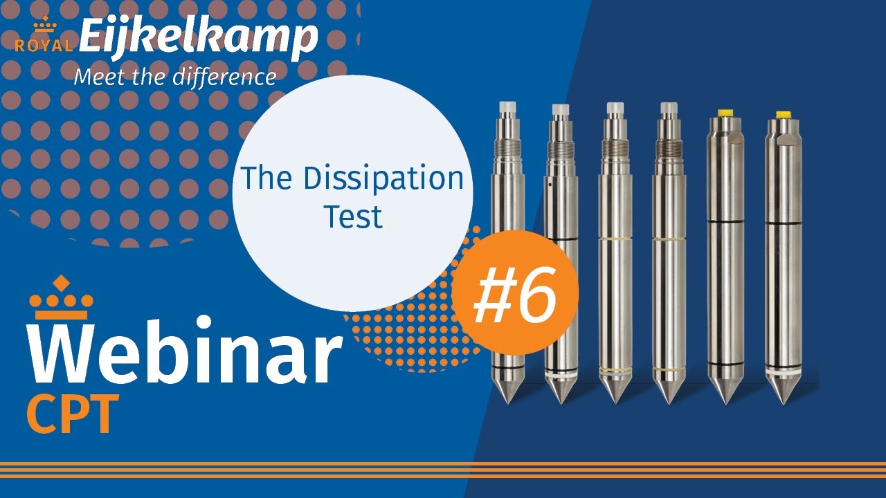 CPT Webinar Series #6 | The Dissipation Test | By Eijkelkamp North America